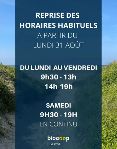 Retour aux horaires habituels