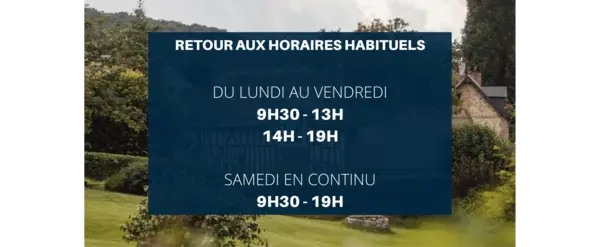 Retour aux horaires habituels