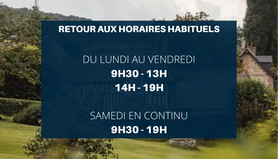 Retour aux horaires habituels